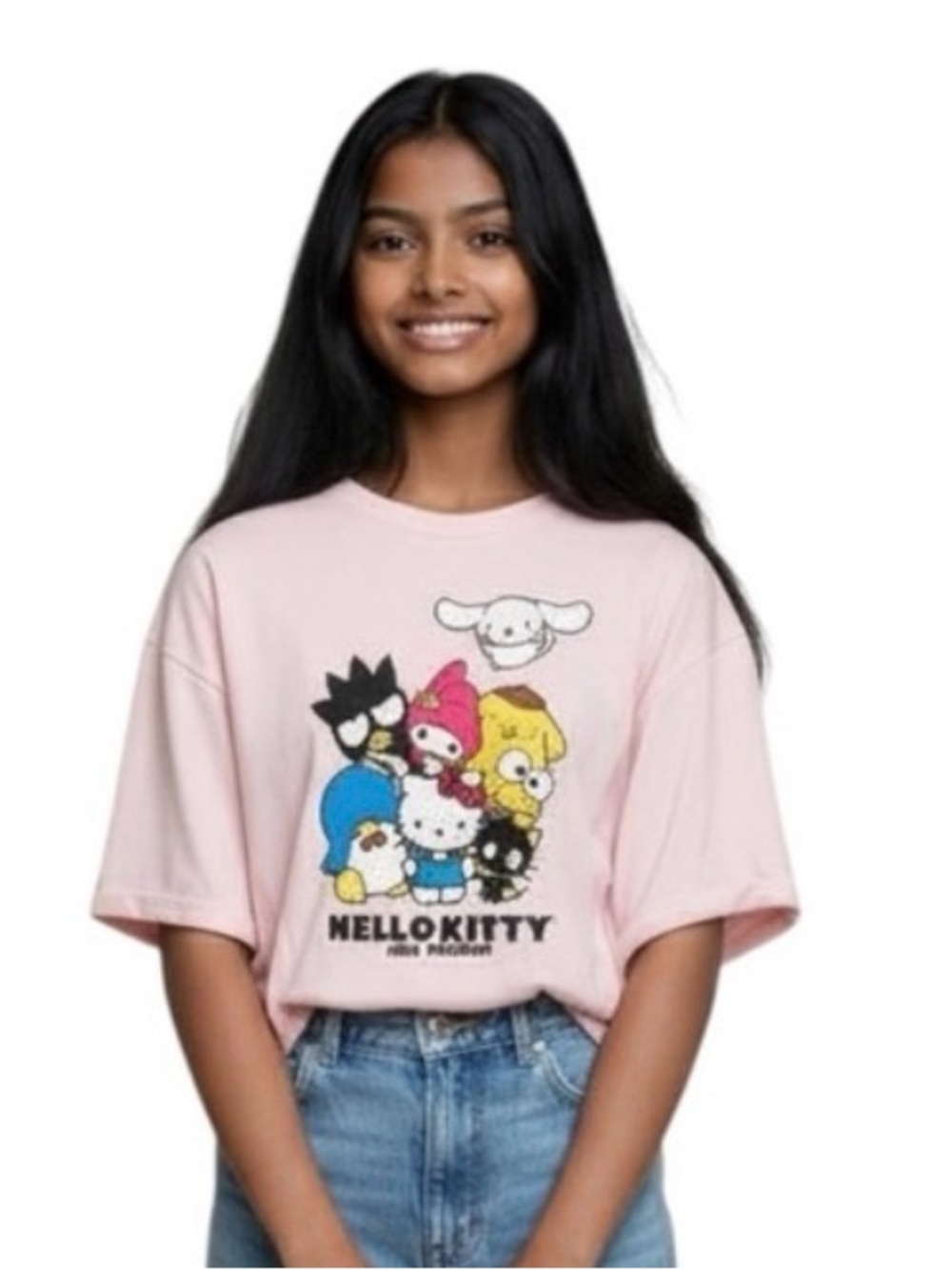Hello Kitty and Friends by Sanrio Pink T-Shirt size Medium